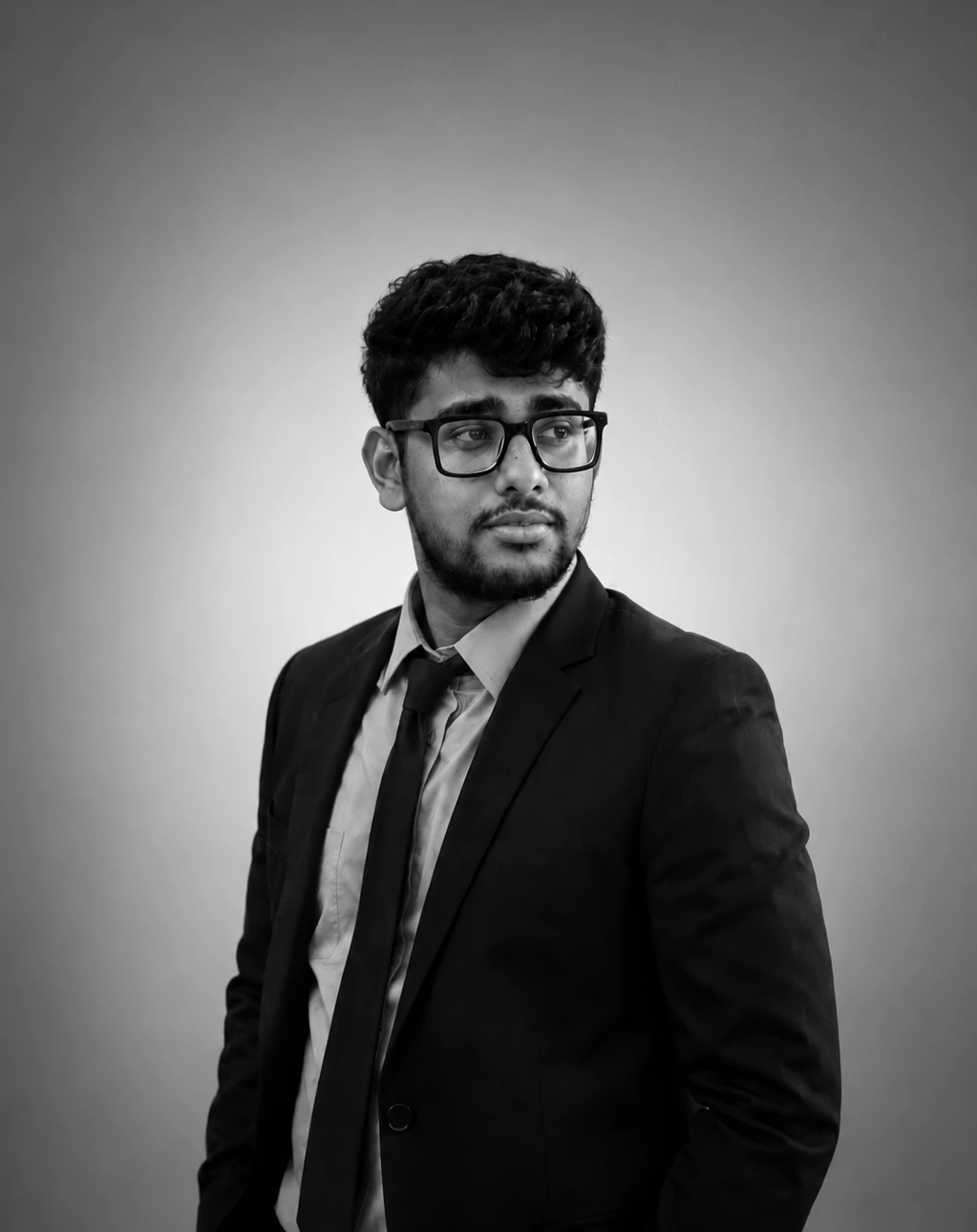Portrait of Aritra Biswas, co-founder